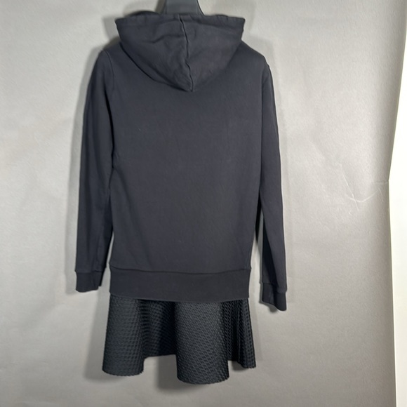 The Kooples Sport Black Hoodie with Integrated Skirt, From Movie Wardrobe - Picture 3 of 7